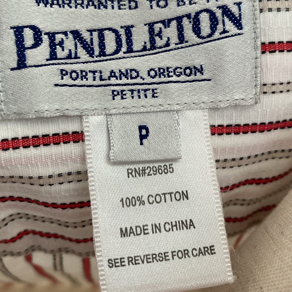 Pendleton Blouse - Picture 7 of 7